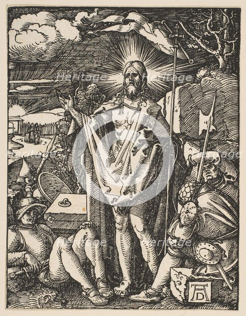 The Resurrection, from The Little Passion, ca. 1510. Creator: Albrecht Durer.