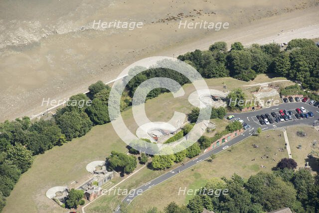 Puckpool mortar battery, Isle of Wight, 2020. Creator: Damian Grady.