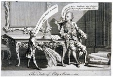 'The fate of City Rem-ces', 1770. Artist: Anon