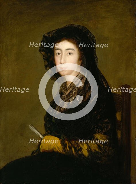 Dona Amalia Bonells de Costa, c1805. Creator: Francisco Goya.