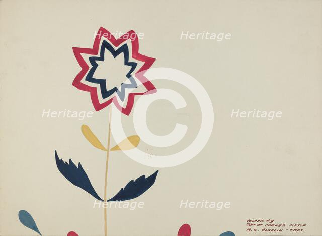 Colcha, 1935/1942. Creator: Majel G. Claflin.