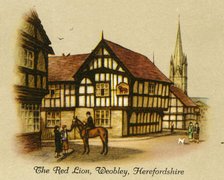 'The Red Lion, Weobley, Herefordshire', 1936.   Creator: Unknown.