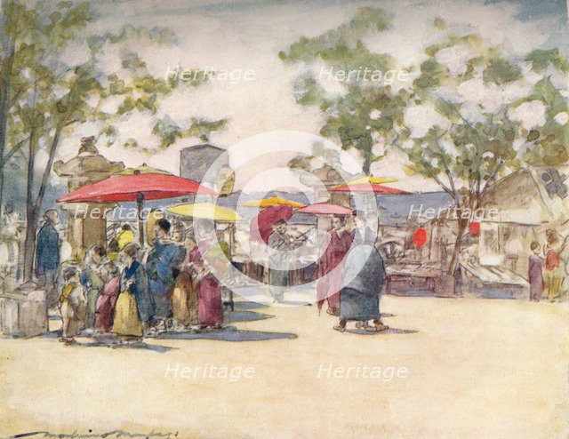 'A Blond Day', c1887, (1901). Artist: Mortimer L Menpes.