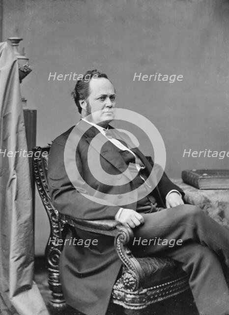 William Windom of Minnesota, between 1860 and 1875. Creator: Unknown.