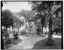 Fayette Park, Syracuse, N.Y., between 1900 and 1906. Creator: Unknown.