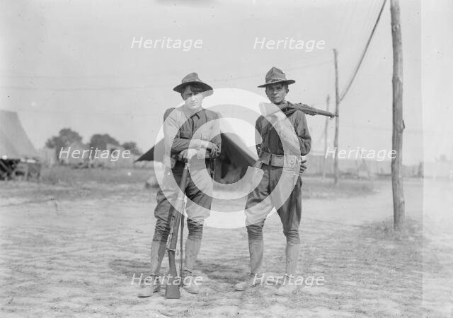 Guards - Gettysburg, 1913. Creator: Bain News Service.