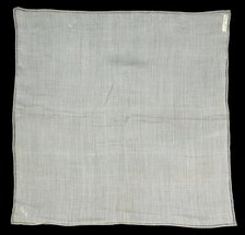Handkerchief, American, 1825-50. Creator: Unknown.