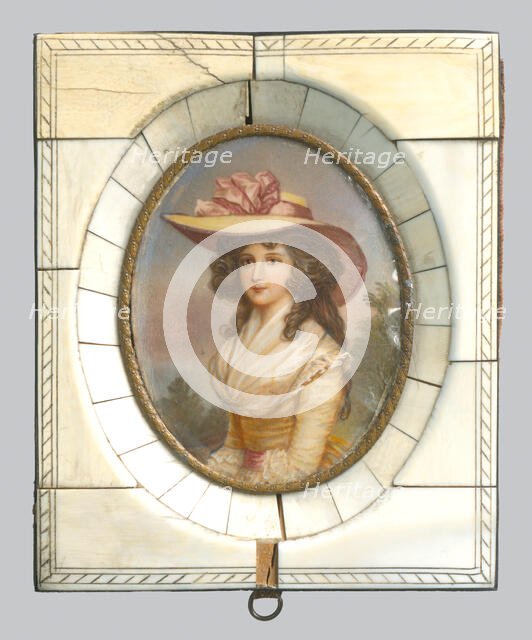 Young Lady in a Hat, 1700-1800. Creator: Unknown.