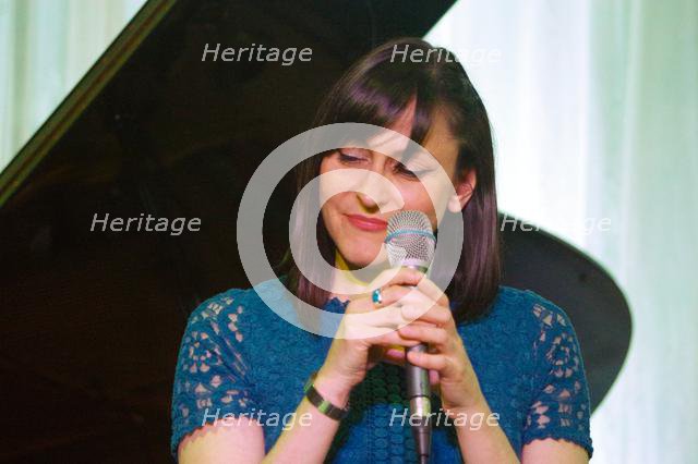 Georgia Mancio, Watermill Jazz Club, Dorking, Surrey, UK, 14 May 2019. Creator: Brian O'Connor.