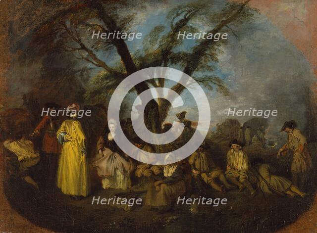 The Rest, 1709. Creator: Jean-Antoine Watteau.