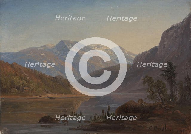 Study from Norway, probably between 1840 and 1845. Creator: Chrystian Breslauer.