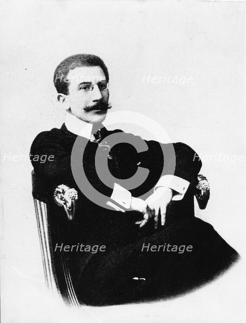 Leon Bakst (1866-1924), painter and a stage designer, 1890. Artist: Unknown