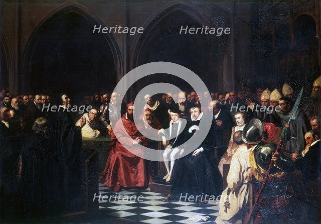 'The Colloquy of Poissy in 1561', c1855-1912.  Artist: Tony Robert-Fleury