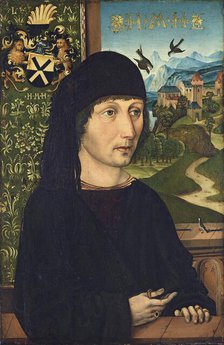 Portrait of Levinus Memminger, 1485. Creator: Michael Wolgemut.