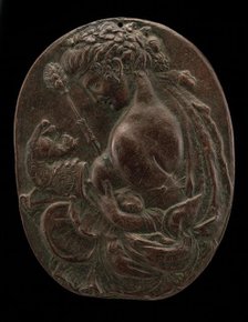 A Bacchante, late 15th or early 16th century. Creator: Master of the Martelli Mirror.