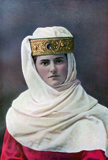 Lady's headdress, c1290, (1910). Artist: Unknown