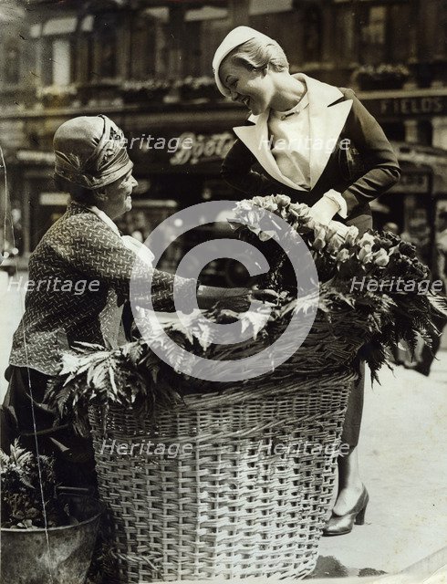 Laura La Plante, American actress and film star, 1934. Artist: Unknown