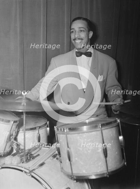 Portrait of J. C. (James Charles) Heard, Café Society (Downtown)(?), New York, N.Y., ca. July 1946. Creator: William Paul Gottlieb.