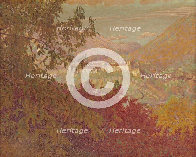 Modrý Kamen Castle, c1925. Creator: Ivan Zabota.