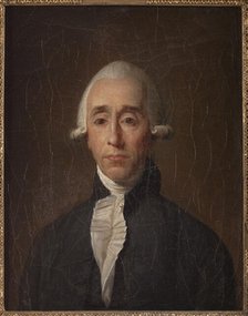 Portrait of Jean-Sylvain Bailly (1736-1793), mayor of Paris, c1790. Creator: Jean-Franois Garnerey.