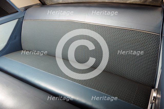 Ford Galaxie 500 race car 1962. Artist: Simon Clay.