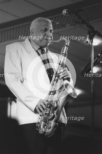 Harold Ashby, North Sea Jazz Festival, The Hague, the Netherlands, 1993. Creator: Brian Foskett.