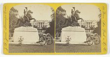 The Colossal Bronze Equestrian Statue of Gen. Andrew Jackson, 1875/99. Creator: J F Jarvis.