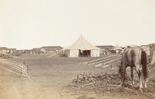 Part of Governor General's Camp at Cawnpoor,1859, 1859. Creator: Unknown.