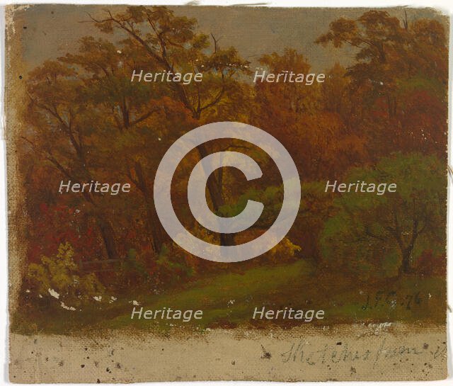 Untitled, 1876. Creator: Jasper Francis Cropsey.