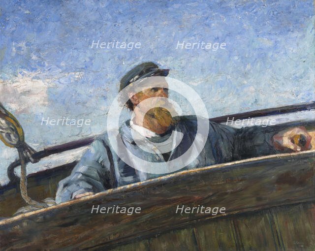 North Wind, 1887. Creator: Christian Krohg.