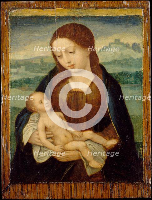 Virgin and Child, ca. 1525-50. Creator: Master of the Female Half-Lengths.