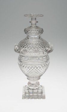 Covered Vase, England, c. 1800. Creator: Unknown.