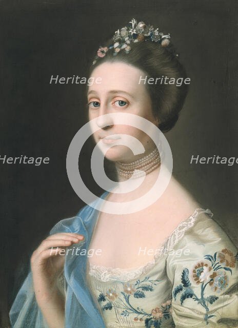 Mrs. Henry Hill (Anna Barrett), c. 1765/70. Creator: John Singleton Copley.