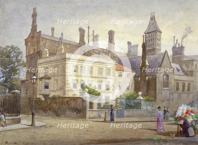 View of Whitelands House, King's Road, Chelsea, London, 1890. Artist: John Crowther