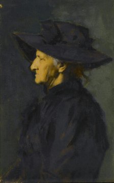 Madame Séraphin Henner, c.1901. Creator: Jean Jacques Henner.