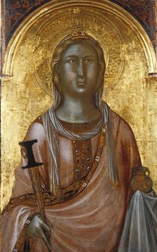 Saint Lucy, c1340. Creator: Niccolo di Segna.