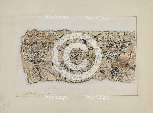 Silk Lace, c. 1937. Creator: Florence Truelson.