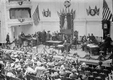 Daughters of American Revolution - Opening of Mothers' Congress In Memorial Continental Hall, 1910. Creator: Harris & Ewing.