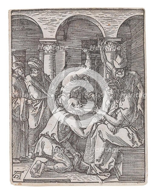Christ Crowned with Thorns, from the series "The Small Passion", ca 1509-1511. Creator: Dürer, Albrecht (1471-1528).