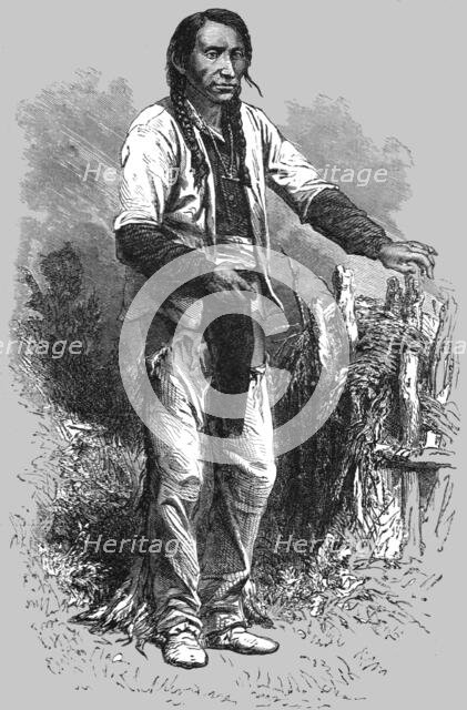 'Hashquaht; In pawn in an Indian village', 1875.  Creator: Unknown.