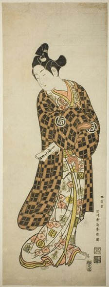 The Actor Sanogawa Ichimatsu I as Hisamatsu, c. 1748. Creator: Ishikawa Toyonobu.