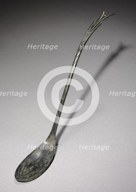 Spoon with Fish-Tail Design, 918-1392. Creator: Unknown.