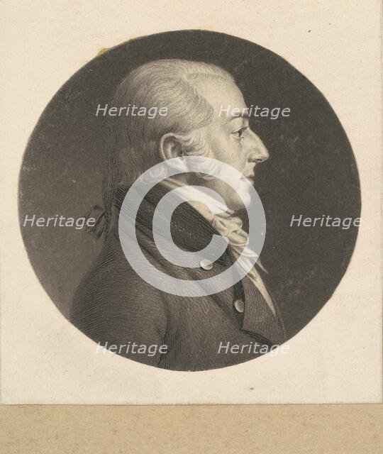 John Rhea Smith, 1798-1803. Creator: Charles Balthazar Julien Févret de Saint-Mémin.