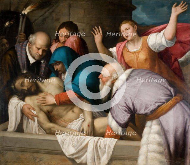 The Entombment of Christ, 1500-1600. Creator: Unknown.