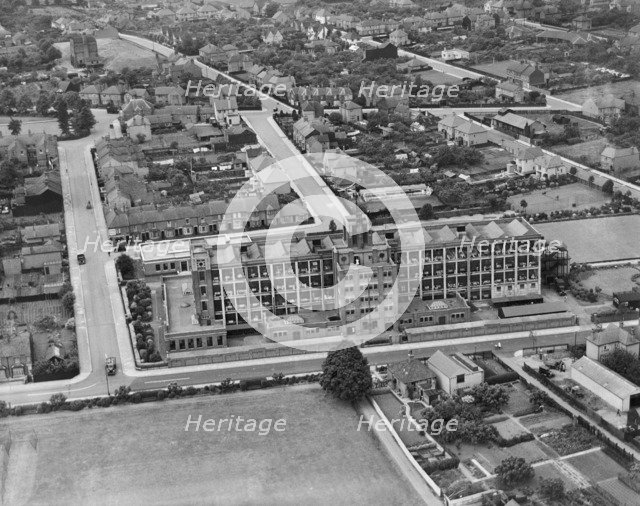 Timpson's Shoe Factory, Kettering, Northamptonshire, June 1937.   Artist: Aerofilms.