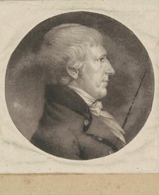 Joseph Barker, 1798-1803. Creator: Charles Balthazar Julien Févret de Saint-Mémin.