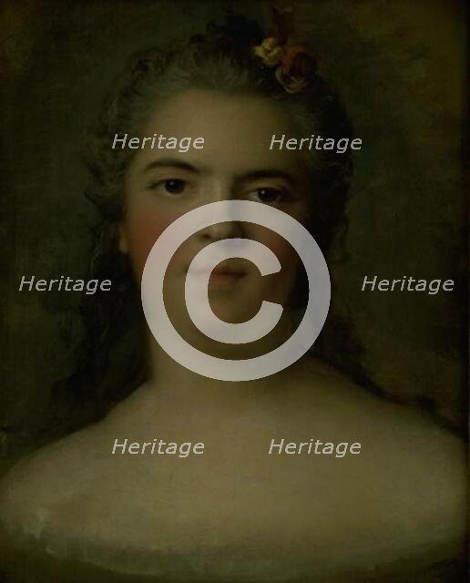 Portrait of Louise-Élisabeth de France, Louis XV's Daughter "Mme Infante", 1749. Creator: Jean-Marc Nattier.