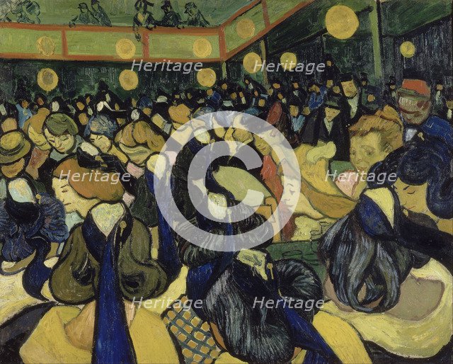 The Dance Hall in Arles, 1888. Artist: Gogh, Vincent, van (1853-1890)