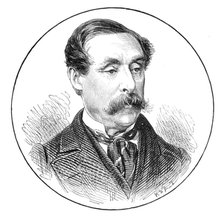 General Shute, M.P. for Brighton, 1874. Creator: Unknown.