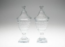 Two Urns, England, c. 1780/1800. Creator: Unknown.